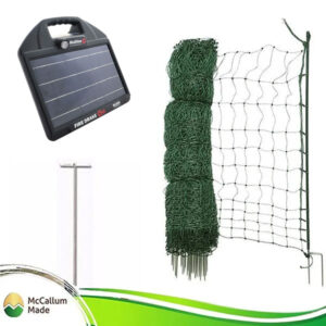 electric poultry netting kit 50m with hls34 energiser