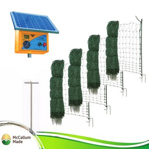 200m electric poultry netting kit
