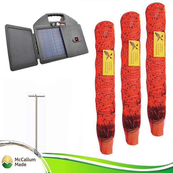 electric goat netting kit 150m with hls200 energiser