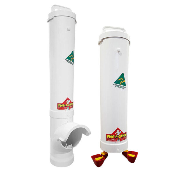 Dine-a-Chook Large Feeder and Drinker set
