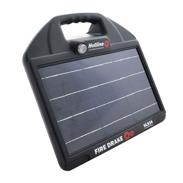 Hotline HLS34 Fire Drake Solar Electric Fence Energiser