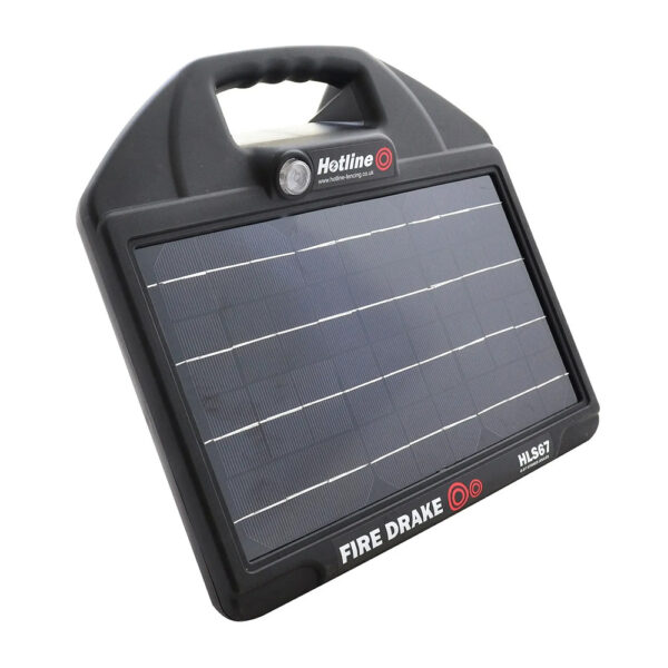 Hotline HLS67 Fire Drake Solar Electric Fence Energiser